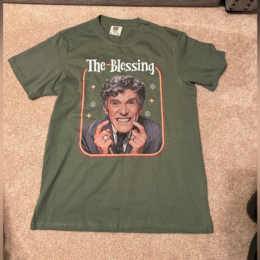 Uncle Lewis The Blessing Graphic T-Shirt - Green